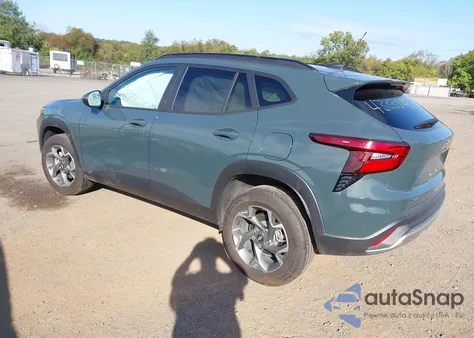 2025 Chevrolet Trax Fwd Lt из США, поврежденный, VIN KL77LHEP4SC181483